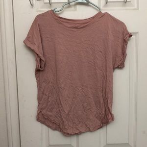 A new day pink tee